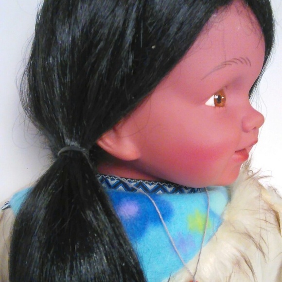 Babydoll Southwestern Culture Doll baby in American Native design outfit - Picture 4 of 9